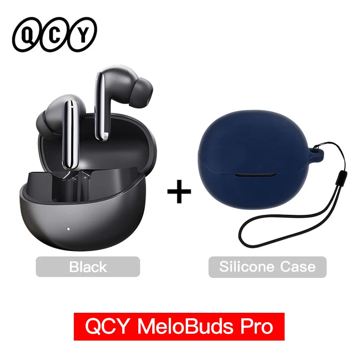 Fones de Ouvido QCY MeloBuds HT08 Pro ANC Bluetooth 5.3