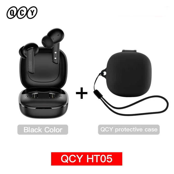 Fone de Ouvido QCY HT05 Sem Fio ANC Bluetooth 5.2