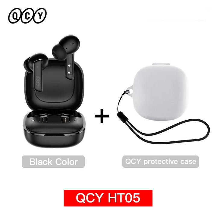 Fone de Ouvido QCY HT05 Sem Fio ANC Bluetooth 5.2