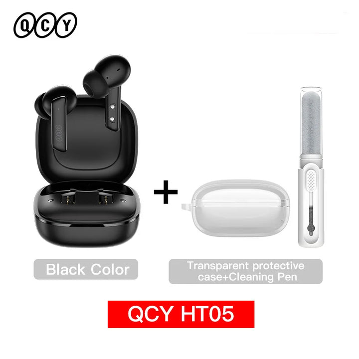 Fone de Ouvido QCY HT05 Sem Fio ANC Bluetooth 5.2