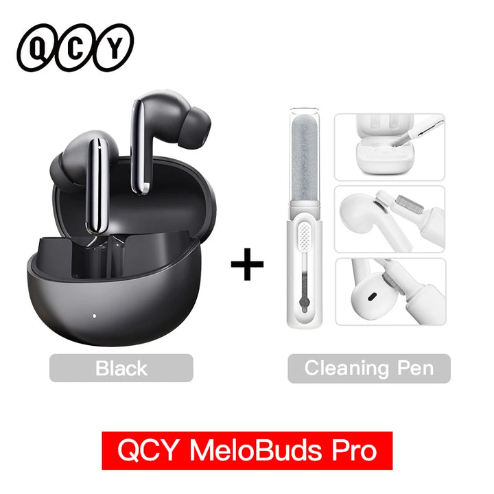 Fones de Ouvido QCY MeloBuds HT08 Pro ANC Bluetooth 5.3