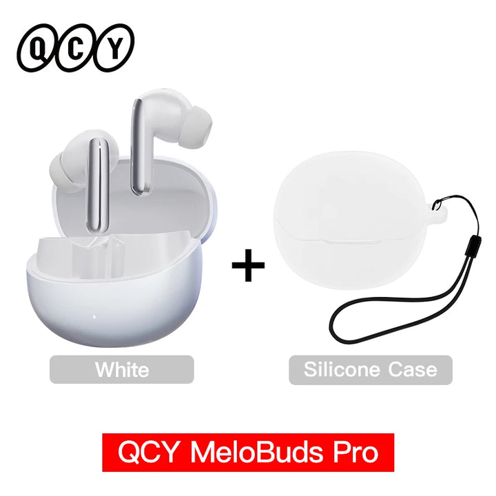 Fones de Ouvido QCY MeloBuds HT08 Pro ANC Bluetooth 5.3