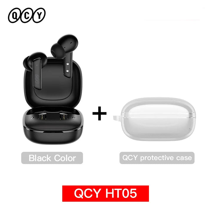 Fone de Ouvido QCY HT05 Sem Fio ANC Bluetooth 5.2