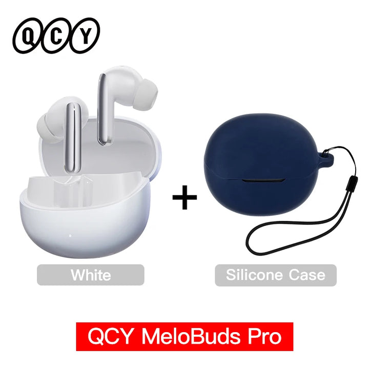 Fones de Ouvido QCY MeloBuds HT08 Pro ANC Bluetooth 5.3