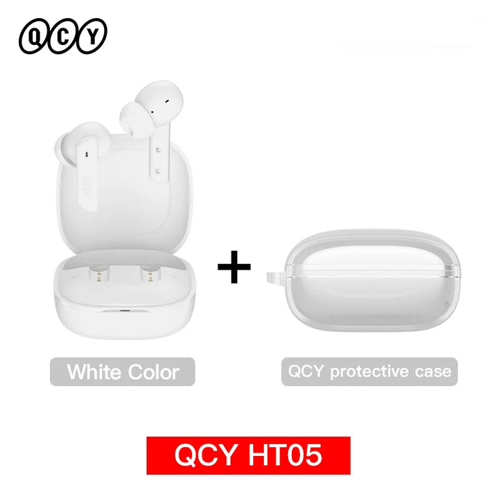 Fone de Ouvido QCY HT05 Sem Fio ANC Bluetooth 5.2