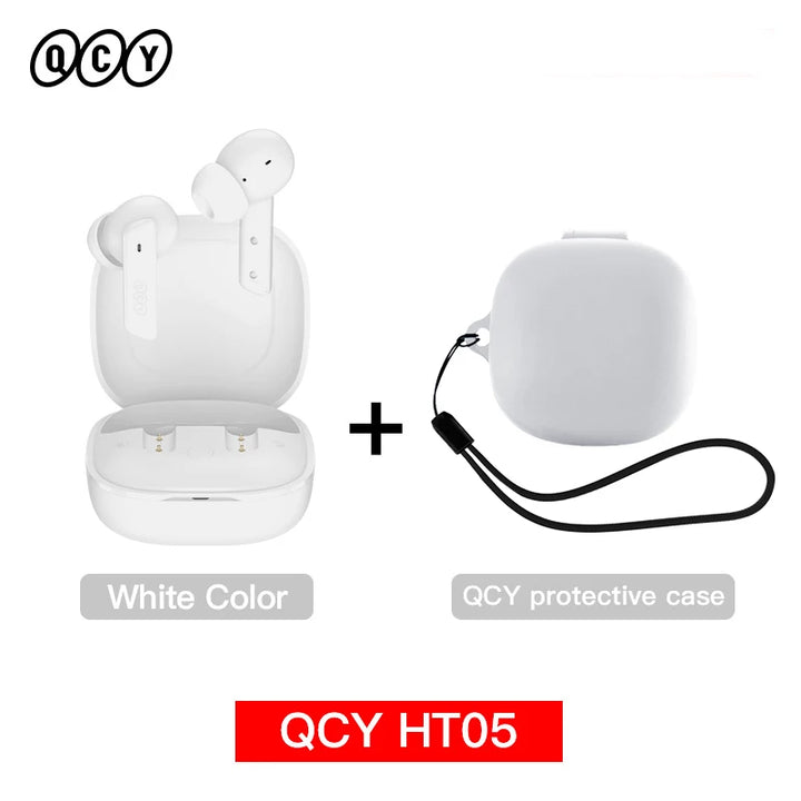 Fone de Ouvido QCY HT05 Sem Fio ANC Bluetooth 5.2