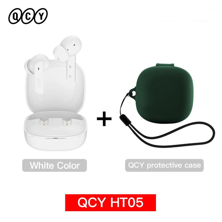 Fone de Ouvido QCY HT05 Sem Fio ANC Bluetooth 5.2