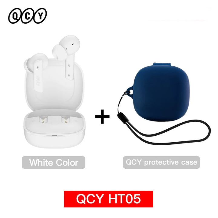 Fone de Ouvido QCY HT05 Sem Fio ANC Bluetooth 5.2