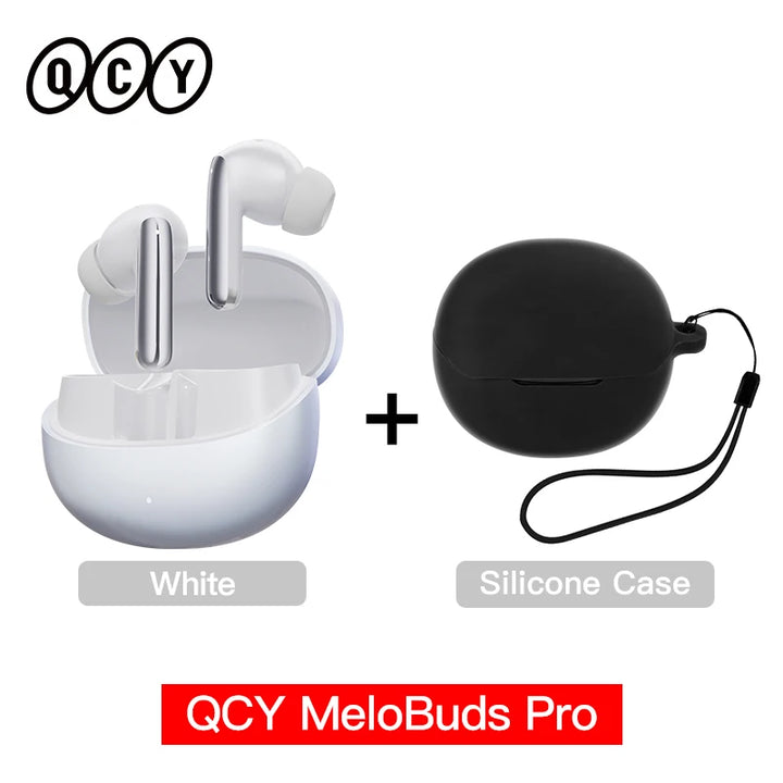 Fones de Ouvido QCY MeloBuds HT08 Pro ANC Bluetooth 5.3