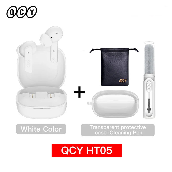 Fone de Ouvido QCY HT05 Sem Fio ANC Bluetooth 5.2