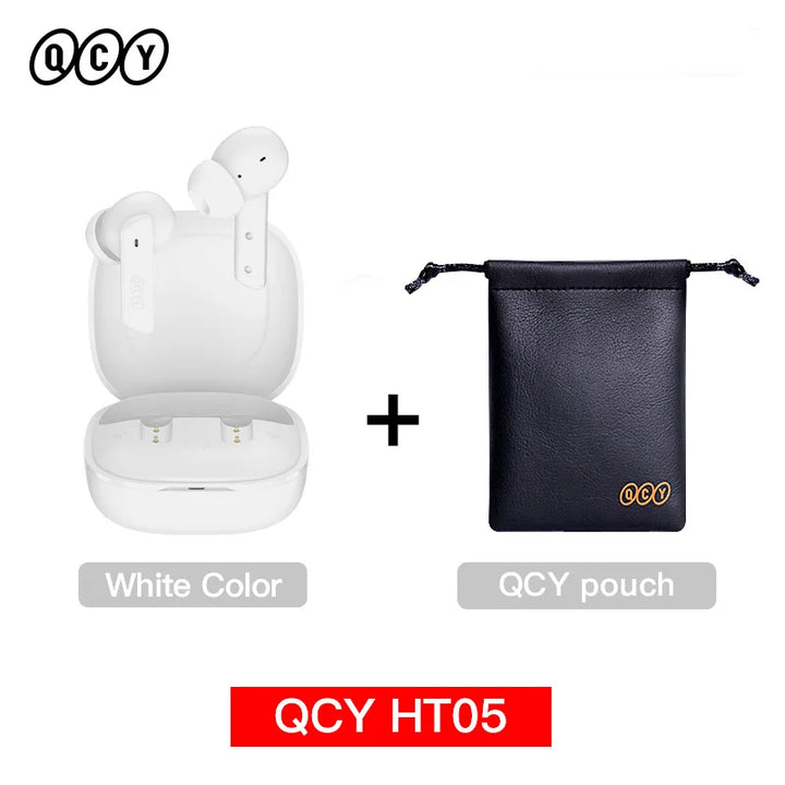 Fone de Ouvido QCY HT05 Sem Fio ANC Bluetooth 5.2