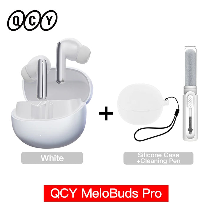 Fones de Ouvido QCY MeloBuds HT08 Pro ANC Bluetooth 5.3