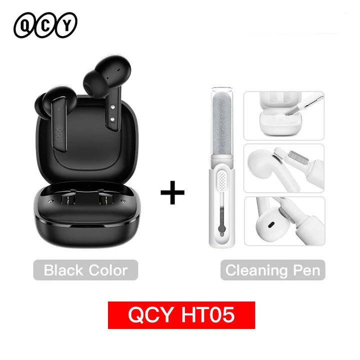 Fone de Ouvido QCY HT05 Sem Fio ANC Bluetooth 5.2